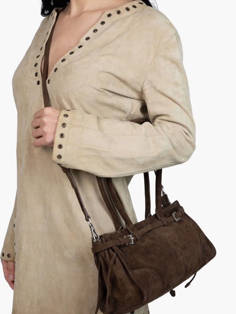 Jeffrey Campbell Pesky Leather Shoulder Bag